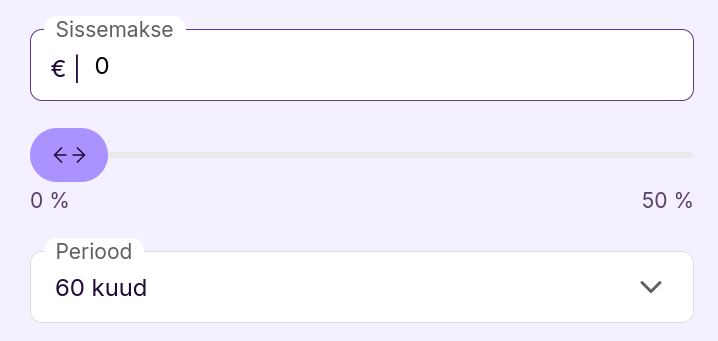 4. Täitke Info Inbank lehel
